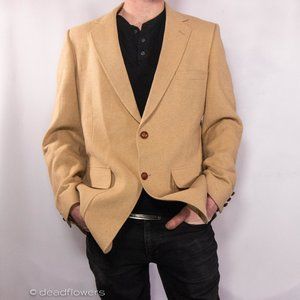 Vintage Tan Blazer By JB Britton